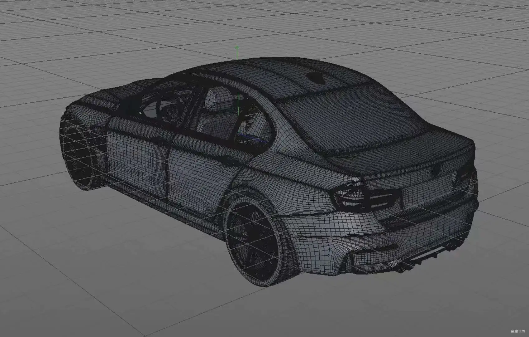 web 汽车3d建模演示截图1